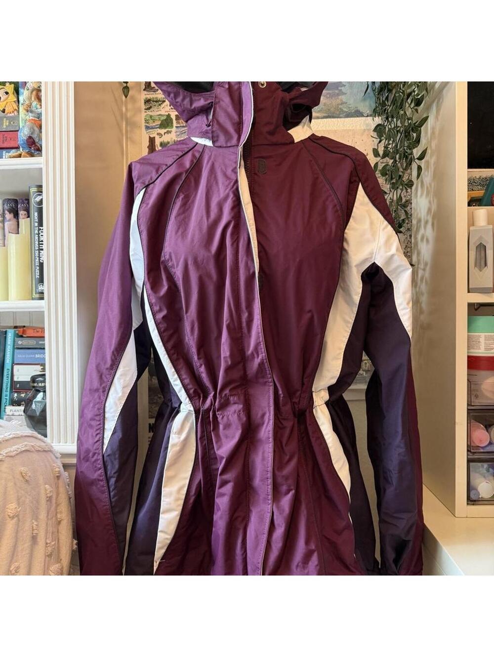 Columbia Omni-Tech Purple Interchange 3 in 1 Waterproof Jacket Women’s XL